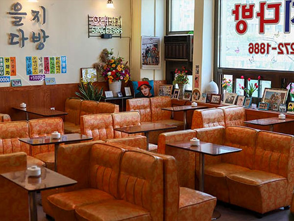 중구 을지다방 내부 인테리어