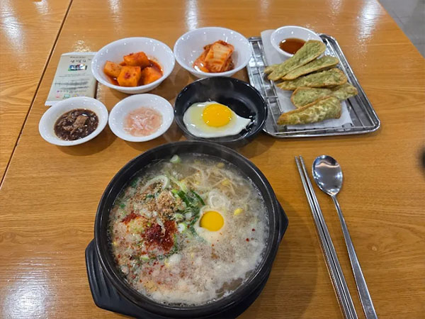 전주시 삼백집 대표 음식