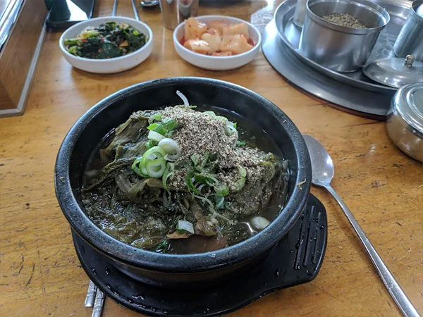 중구 평양옥 대표 음식