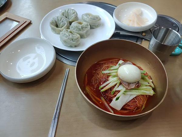 중구 대들보 함흥면옥 대표 음식