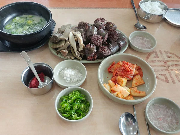 천안시 동남구 청화집 대표 음식