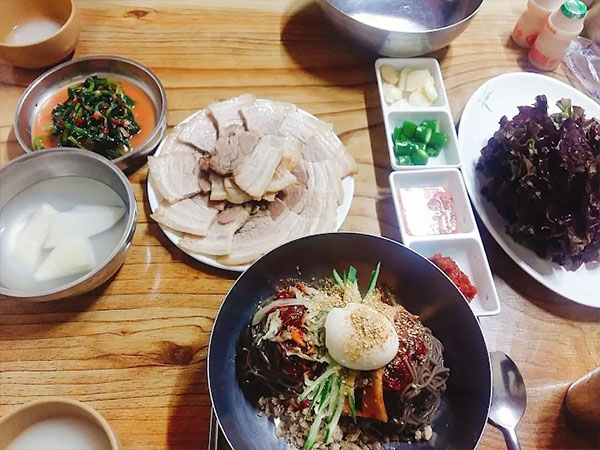 춘천시 남촌막국수 대표 음식