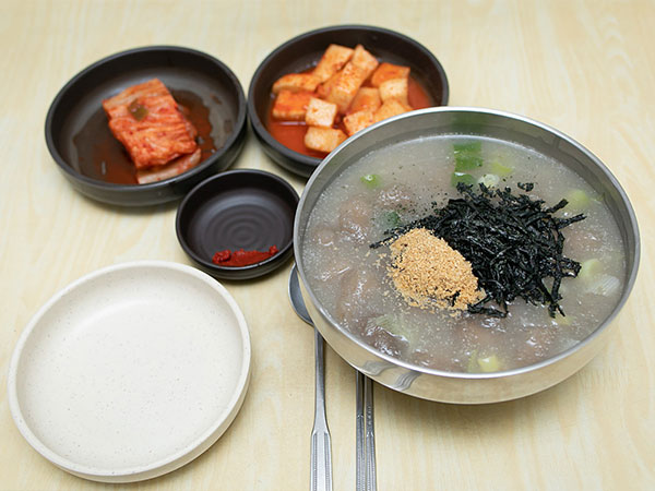 강릉시 포남사골옹심이 대표 음식