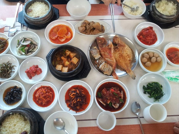 양양군 동호회관 대표 음식