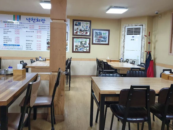 속초시 낙천회관 내부 인테리어