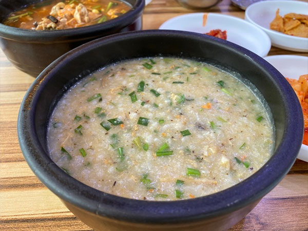 속초시 섭죽마을 대표 음식