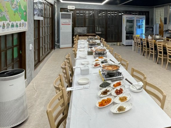 단양군 자연식당 내부 인테리어