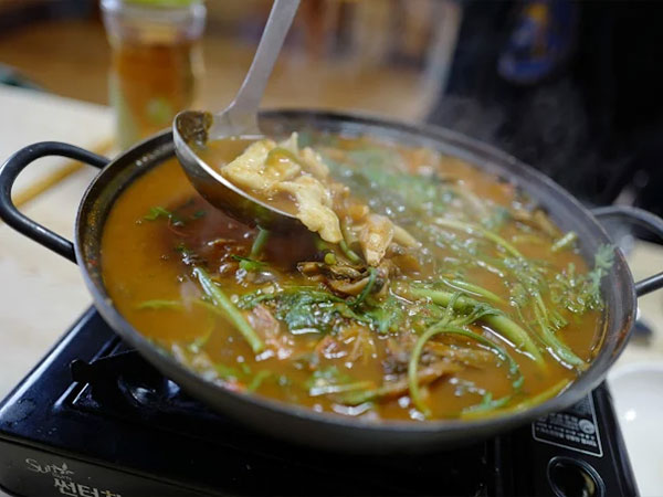 괴산군 오십년할머니집 대표 음식