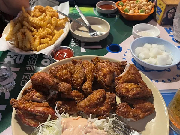 종로구 림스치킨 대표 음식