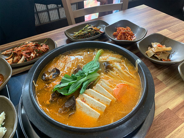 서산시 콩이랑두부랑 대표 음식