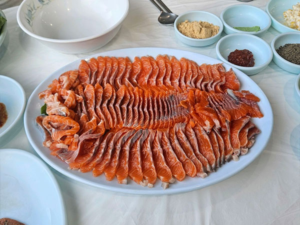 금산군 마달피가든 대표 음식