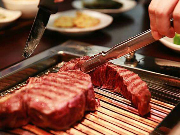 부여군 서동한우 대표 음식