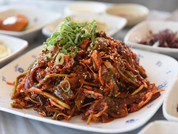 기장군 남항횟집 대표 음식