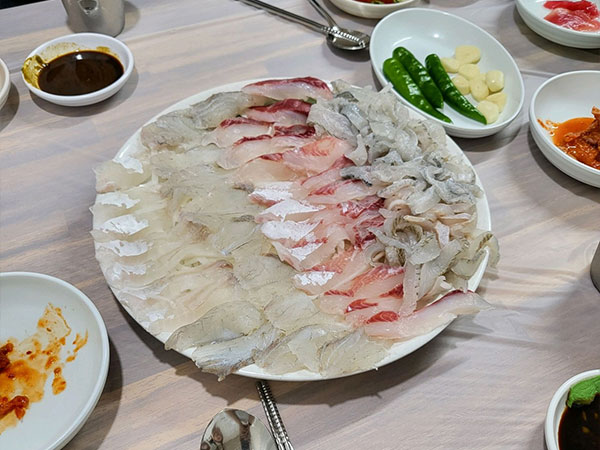 중구 용광횟집 대표 음식