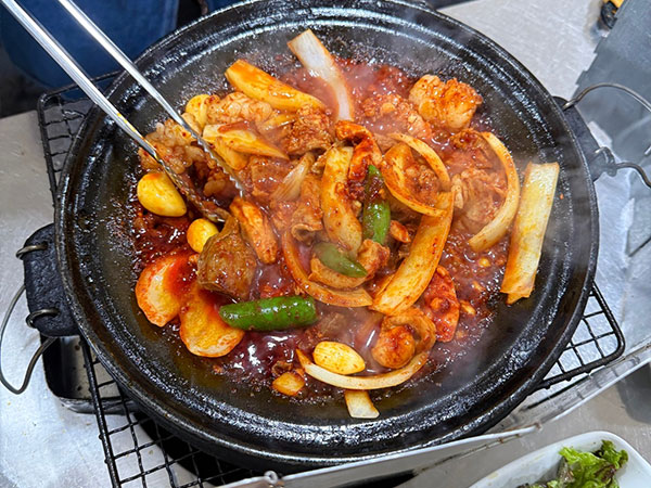 중구 백화양곱창 대표 음식