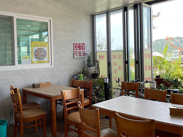 신안군 보광식당 내부 인테리어