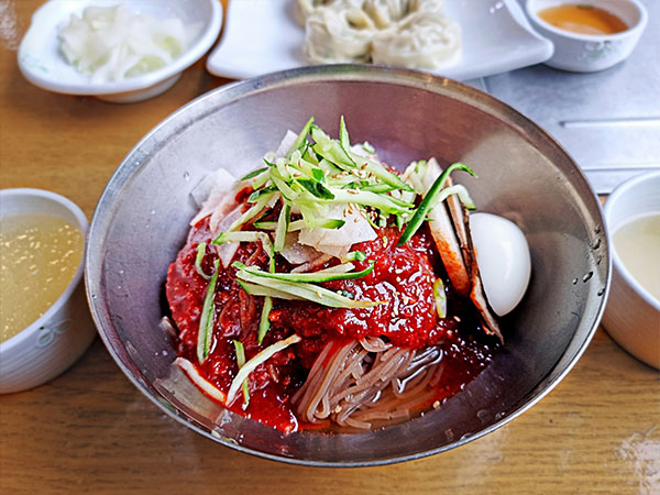 서구 사리원면옥 대표 음식