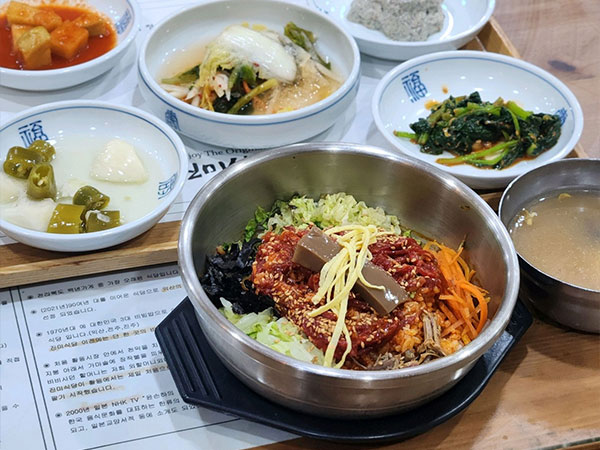 익산시 진미식당 대표 음식