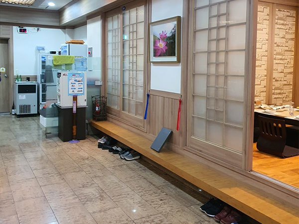 동구 청하회관 내부 인테리어