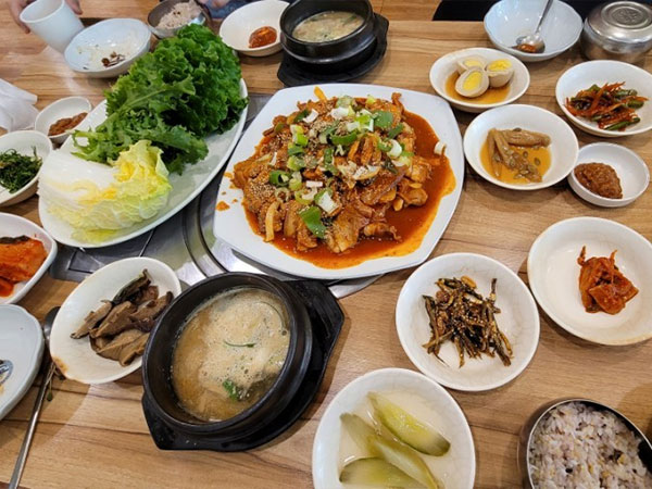 북구 백련옥 대표 음식