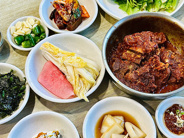 중구 벙글벙글찜갈비 대표 음식
