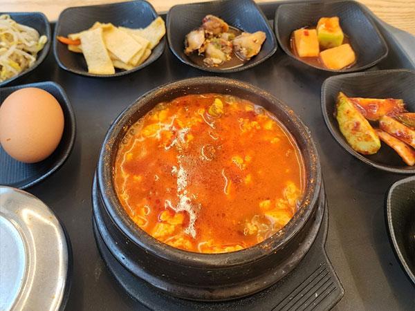 중구 낙원순두부 대표 음식