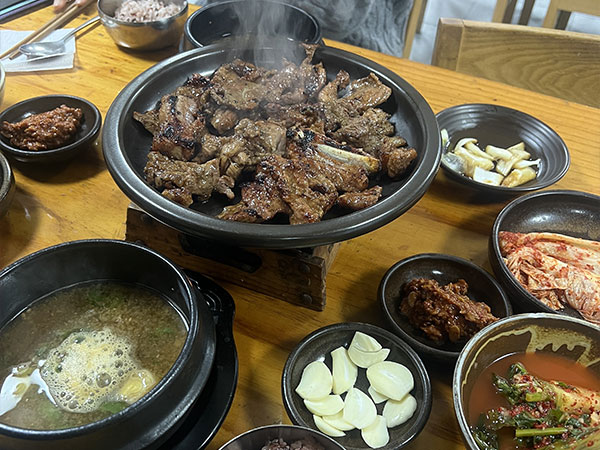 중구 마당갈비 대표 음식