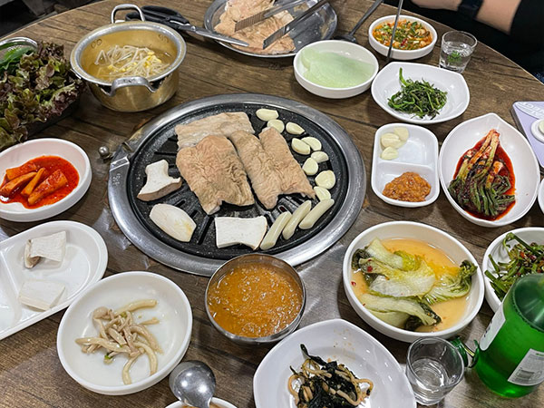 동구 부자숯불막창 대표 음식