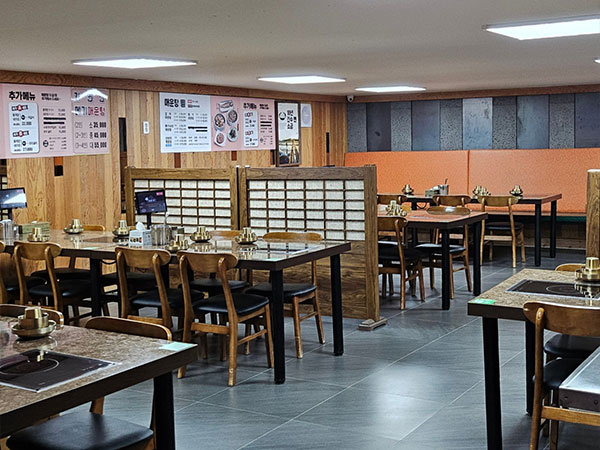 군위군 효령매운탕 내부 인테리어
