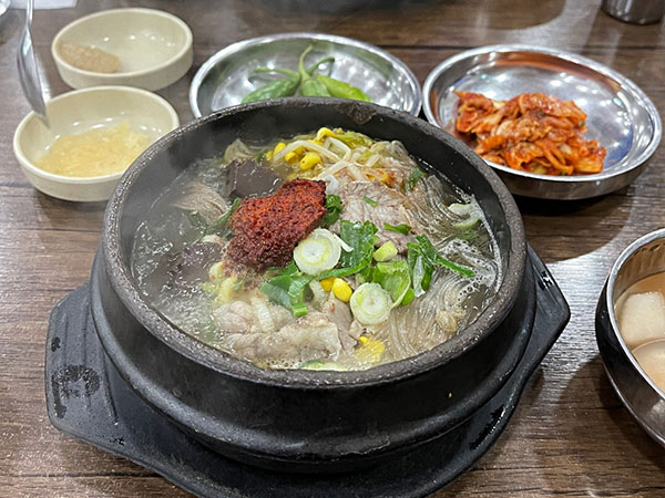 제주시 대춘해장국 본점 대표 음식