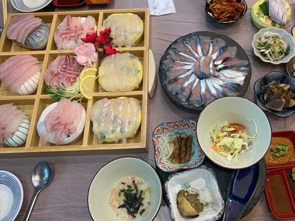 제주시 마라도횟집 대표 음식