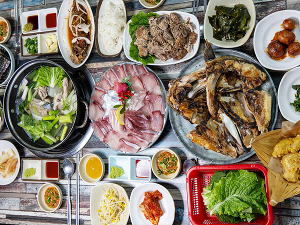 서귀포시 부두식당 대표 음식