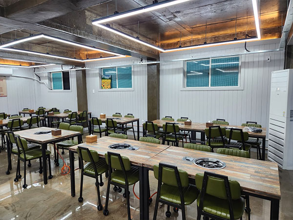 서귀포시 삼강식당 본점 내부 인테리어