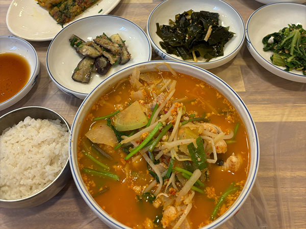 포항시 북구 강산식당 아귀탕