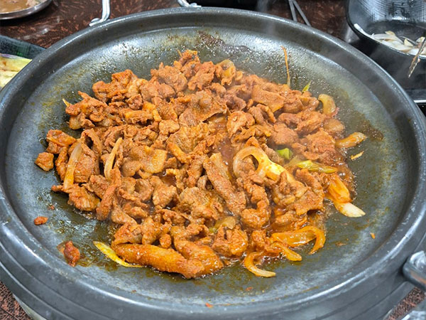 안동시 안동회관 돼지불고기