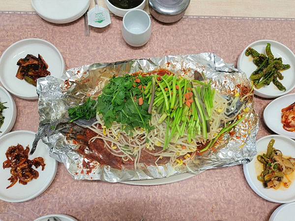 안동시 석송가든 잉어찜