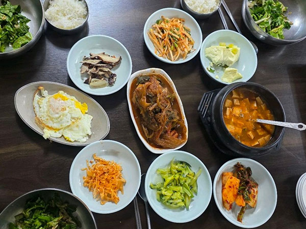 안동시 계림식당 대표 음식