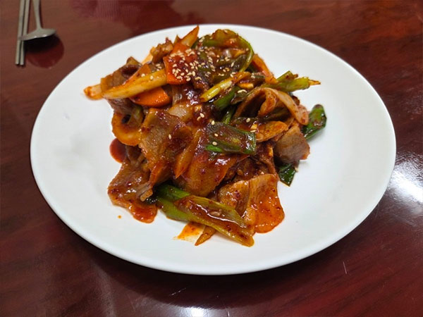 안동시 골목안손국수 주물럭