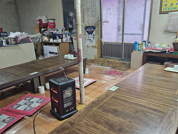 김천시 새김천식당 내부 인테리어