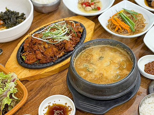 구미시 산동장안식당 대표 음식