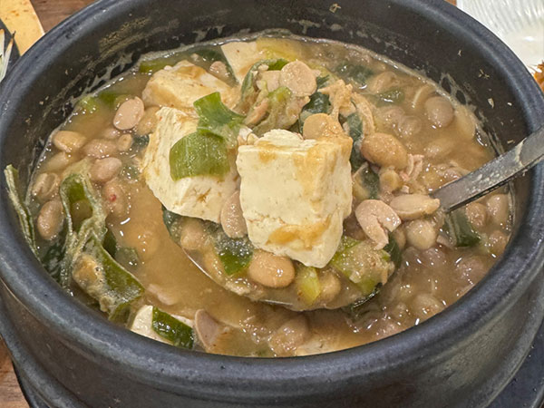 구미시 산동장안식당 청국장