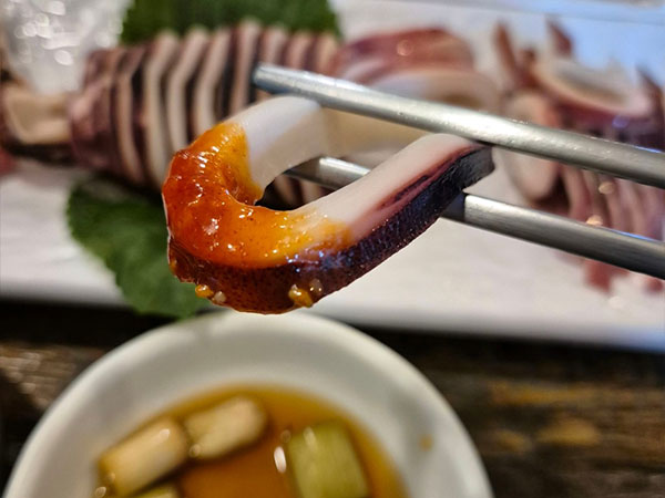 구미시 기적감성포차 오징어숙회