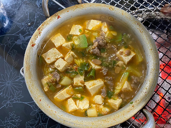 구미시 옛날고기집 된장찌개