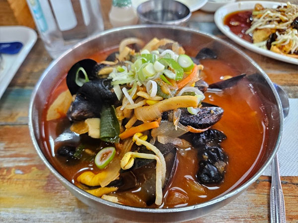 구미시 백두산옛날짜장 대표 음식