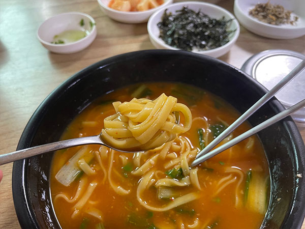 구미시 새월식당 어탕국수