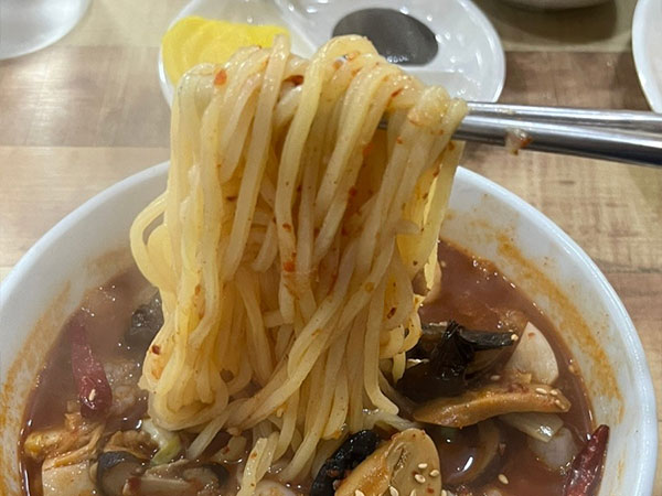 구미시 기우옛날탕수육 짬뽕