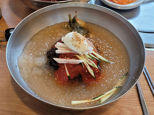 구미시 안박사면옥 인동본점 회무침