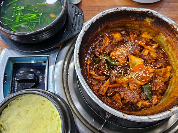 구미시 황금식당 대표 음식