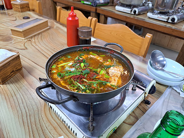 영빈회관 매운탕