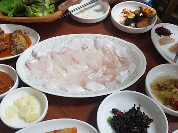 오뚜기식당 광어회